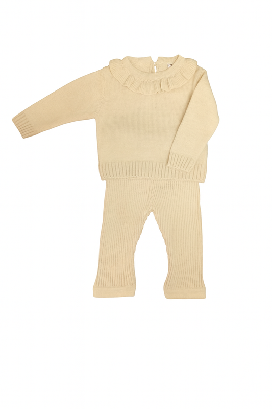Baby Knit Set – Cream Comfort