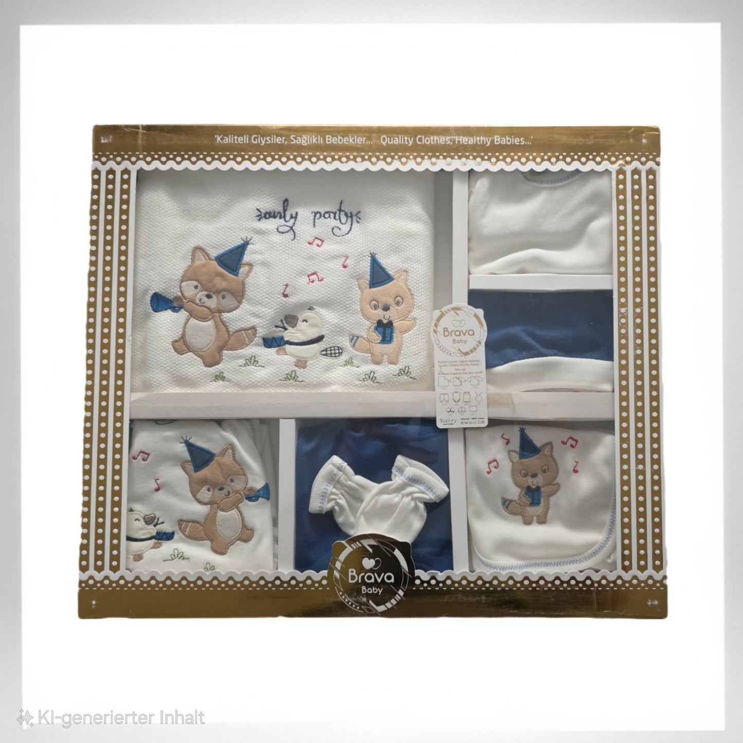Brava Baby – Soully Party Navy Blue
