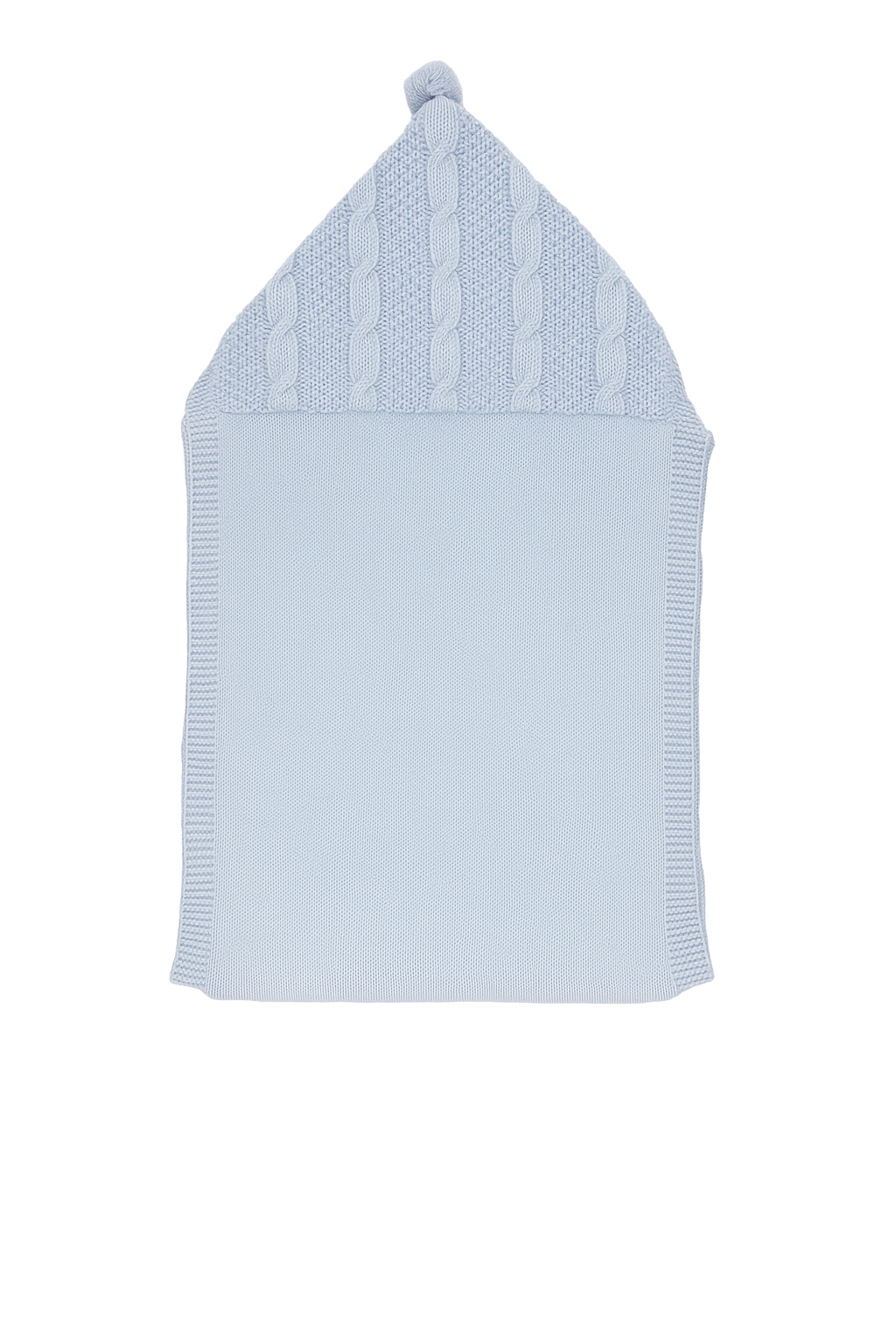 Baby Knitted Blanket with Hood